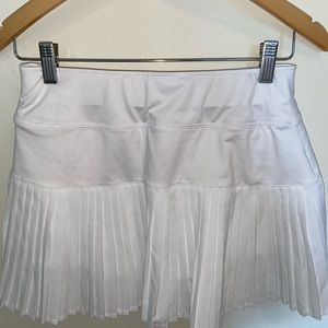 Prince White Tennis Skirt